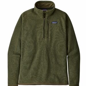Patagonia better sweater 1/4 zip mens industrial green XL